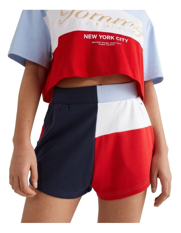 Buy π₯° Tommy π Jeans Archive Blocking Short In Multi π 4 Buy π₯° Tommy π Jeans Archive Blocking Short In Multi π - Image 2