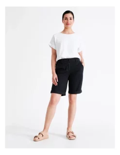 Coupon 🥰 Regatta Organic Cotton Stretch Chino Short In Navy ❤️