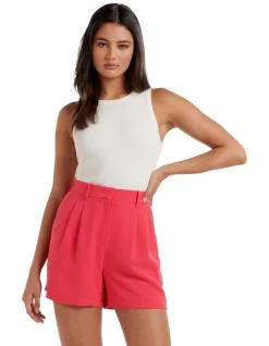 Deals 👍 Forever New Tina Tailored Shorts In Raspberry 💯