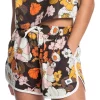 Buy 🤩 Quiksilver Retro Dream Shorts Brown Flower Print 😀 -shorts-casual Sales Store unnamed file 726