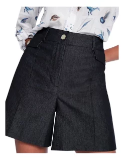 Wholesale 🔔 Marcs Sunny Smart Denim Short In Indigo ✨ -shorts-casual Sales Store unnamed file 902