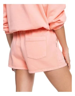 Best deal 🔥 Roxy Locals Only Tracksuit Shorts Fusion Coral 😀